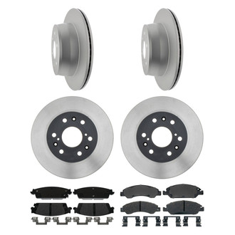 ACDelco® - Gold™ Front and Rear Brake Kit with Semi-Metallic Pads