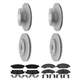 ACDelco® - Gold™ Front and Rear Brake Kit with Semi-Metallic Pads