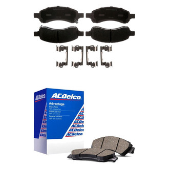 ACDelco® - Silver™ Ceramic Front and Rear Disc Brake Pad Set