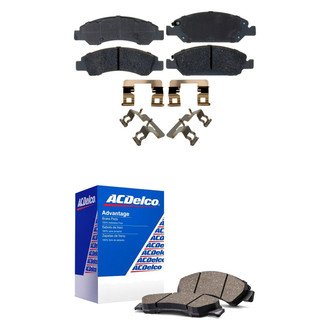 ACDelco® - Silver™ Ceramic Front and Rear Disc Brake Pad Set