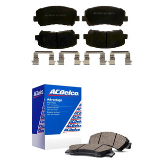 ACDelco® - Silver™ Ceramic Front and Rear Disc Brake Pad Set
