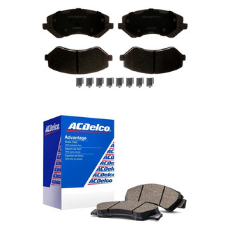 ACDelco® - Silver™ Ceramic Front and Rear Disc Brake Pad Set