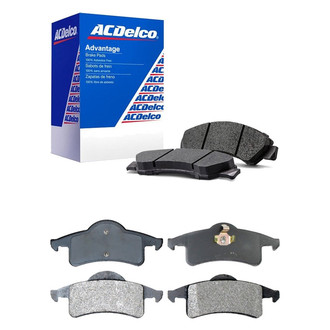 ACDelco® - Silver™ Semi-Metallic Front and Rear Disc Brake Pad Set