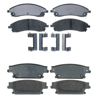 ACDelco® - Gold™ Ceramic Front and Rear Disc Brake Pad Set
