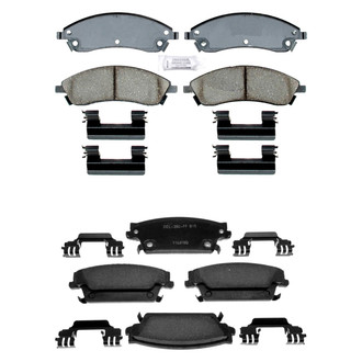ACDelco® - Gold™ Ceramic Front and Rear Disc Brake Pad Set