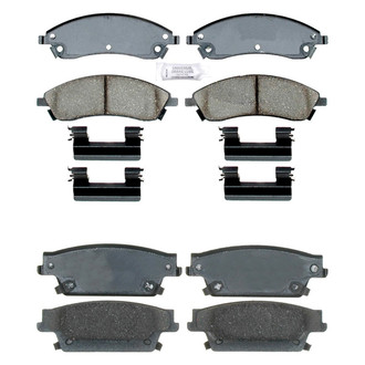 ACDelco® - Gold™ Ceramic Front and Rear Disc Brake Pad Set