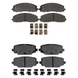 ACDelco® - Gold™ Ceramic Front and Rear Disc Brake Pad Set