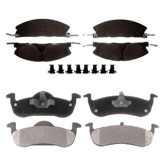 ACDelco® - Gold™ Semi-Metallic Front and Rear Disc Brake Pad Set