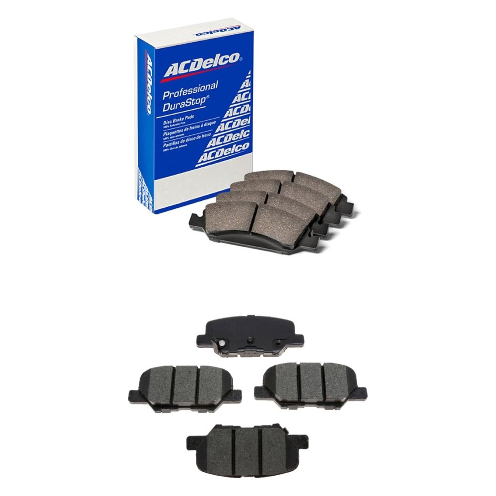 Quiet Low-dust Ceramic Brake Pads With Hardware ACDelco Silver 14D1367CH Ceramic Front Disc Brake Pad Set With Hardware - For GM Trucks & SUVs GM Truck Brake Pads - View #3