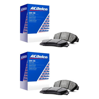 ACDelco® - Semi-Metallic Front and Rear Disc Brake Pad Set