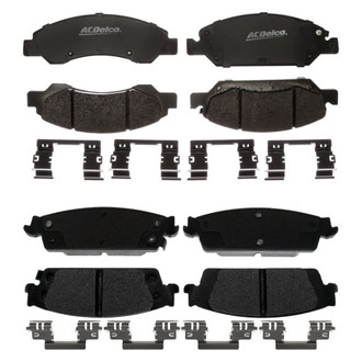 ACDelco® - Gold™ Semi-Metallic Front and Rear Disc Brake Pad Set
