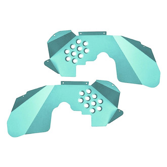 ACE Engineering® - Falcon Shocks Tiffany Blue Front Inner Fenders