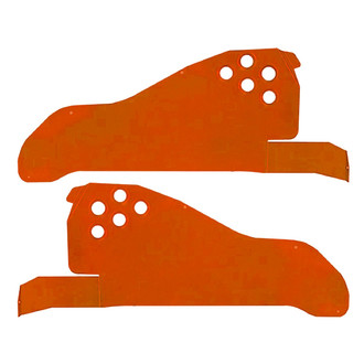 ACE Engineering® - Fluorescent Orange Rear Inner Fenders Kit