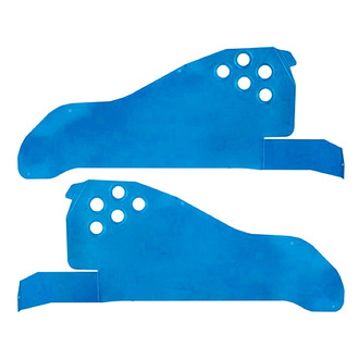 ACE Engineering® - Playboy Blue Rear Inner Fenders Kit