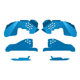 ACE Engineering® - Playboy Blue Front and Rear Inner Fenders Kit