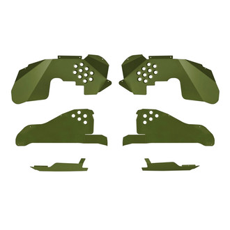 ACE Engineering® - Locas Green Front and Rear Inner Fenders Kit