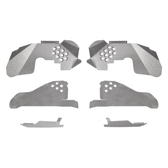 ACE Engineering® - Gray Hammertone Front and Rear Inner Fenders Kit