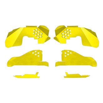 ACE Engineering® - Neon Yellow Front and Rear Inner Fenders Kit