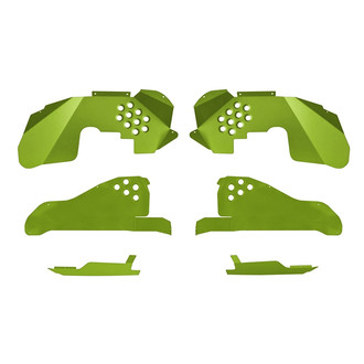 ACE Engineering® - Gecko Green Front and Rear Inner Fenders Kit