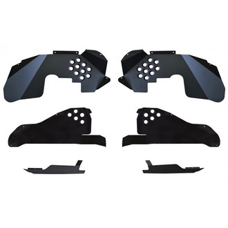 ACE Engineering® - Falcon Black Powder Coat Front and Rear Inner Fenders Kit