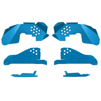 ACE Engineering® - Falcon Playboy Blue Front and Rear Inner Fenders Kit