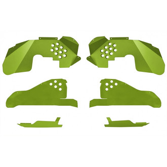 ACE Engineering® - Falcon Gecko Green Front and Rear Inner Fenders Kit