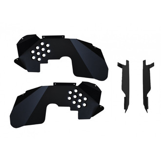 ACE Engineering® - Black Powder Coat Front Inner Fenders Kit