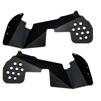 ACE Engineering® - Black Powder Coat Front Inner Fenders Kit