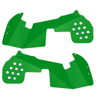 ACE Engineering® - Neon Green Front Inner Fenders Kit