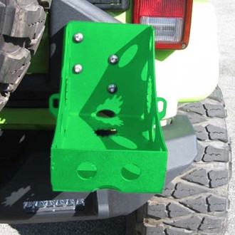ACE Engineering® - Pro Series Neon Green Rear Jerry Can Holder