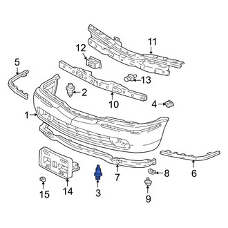 Acura OE - Front Valance Panel Clip