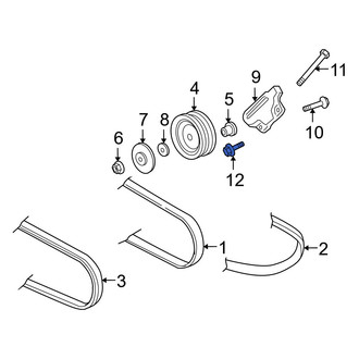 Acura OE - Coil Spring Retainer Bolt