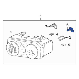 Acura OE - Front Headlight Bulb