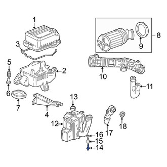 Acura OE - Air Filter Housing Bolt