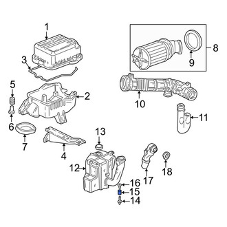 Acura OE - Air Filter Housing Insulator