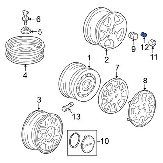 Acura OE - Wheel Lug Nut