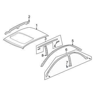 Acura OE - Front Center Hood Seal Clip