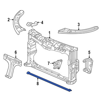 Acura OE - Suspension Subframe Crossmember Brace