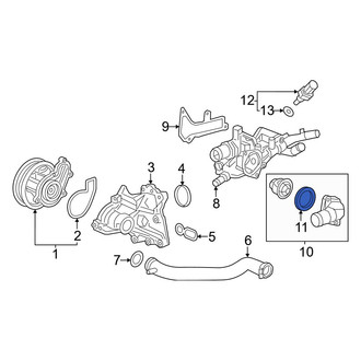 Acura OE - Engine Coolant Thermostat Housing Seal