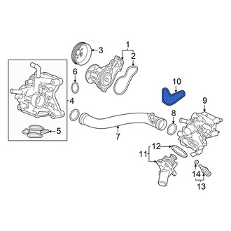 Acura OE - Engine Coolant Thermostat Housing Gasket