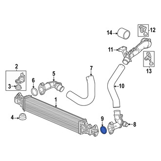 Acura OE - Intercooler Tube Seal