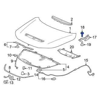 Acura OE - Door Check Bolt