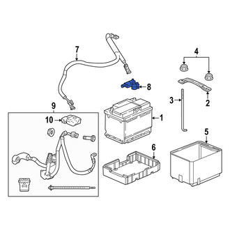 Acura OE - Battery Current Sensor
