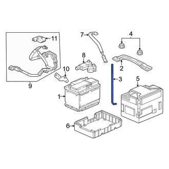 Acura OE - Battery Hold Down Stud