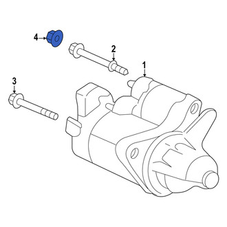 Acura OE - Starter Nut