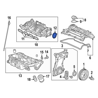 Acura OE - Engine Intake Manifold Seal