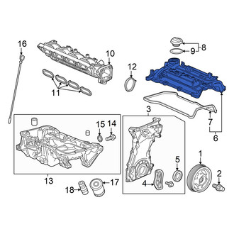 Acura OE - Engine Valve Cover Gasket