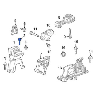 Acura OE - Engine Mount Bolt