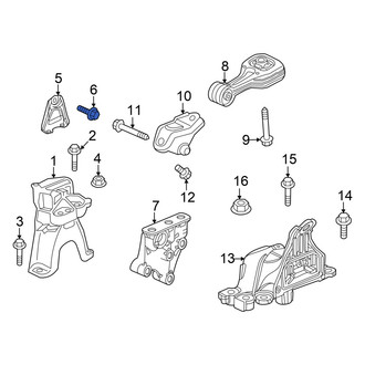 Acura OE - Engine Mount Bolt