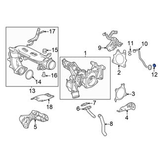 Acura OE - Turbocharger Oil Line Gasket